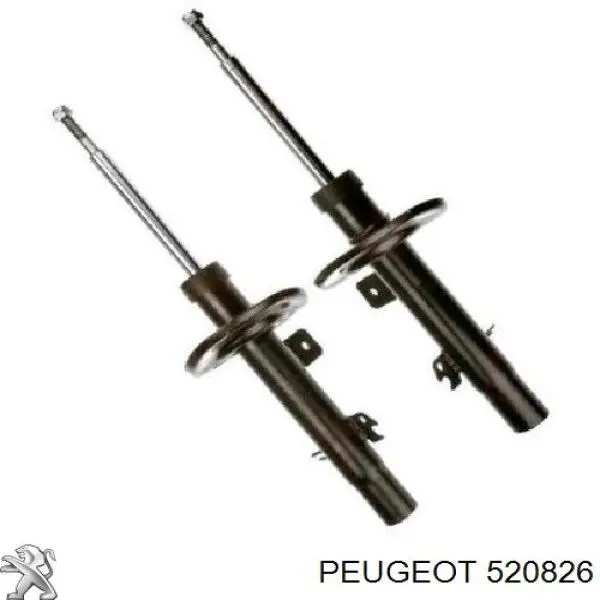 Amortiguador delantero Peugeot 207 WA, WC