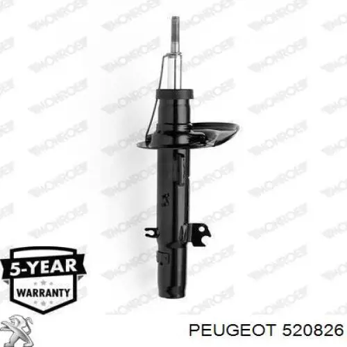 Amortiguador delantero Peugeot 207 WA, WC