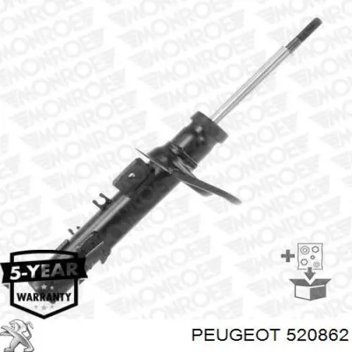 Amortiguador delantero derecho Peugeot/Citroen 520862 precio, desde 60,45 EUR