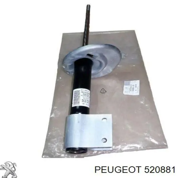 Amortiguador delantero izquierdo 520881 Peugeot/Citroen