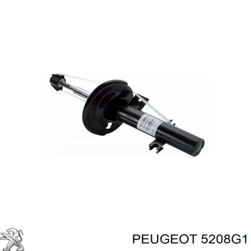 5208G1 Peugeot/Citroen amortiguador delantero derecho