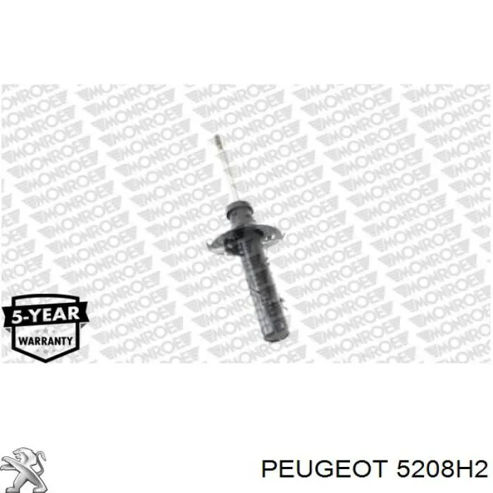 5208H2 Peugeot/Citroen amortiguador delantero derecho