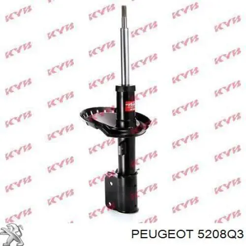 Amortiguador delantero derecho 5208Q3 Peugeot/Citroen