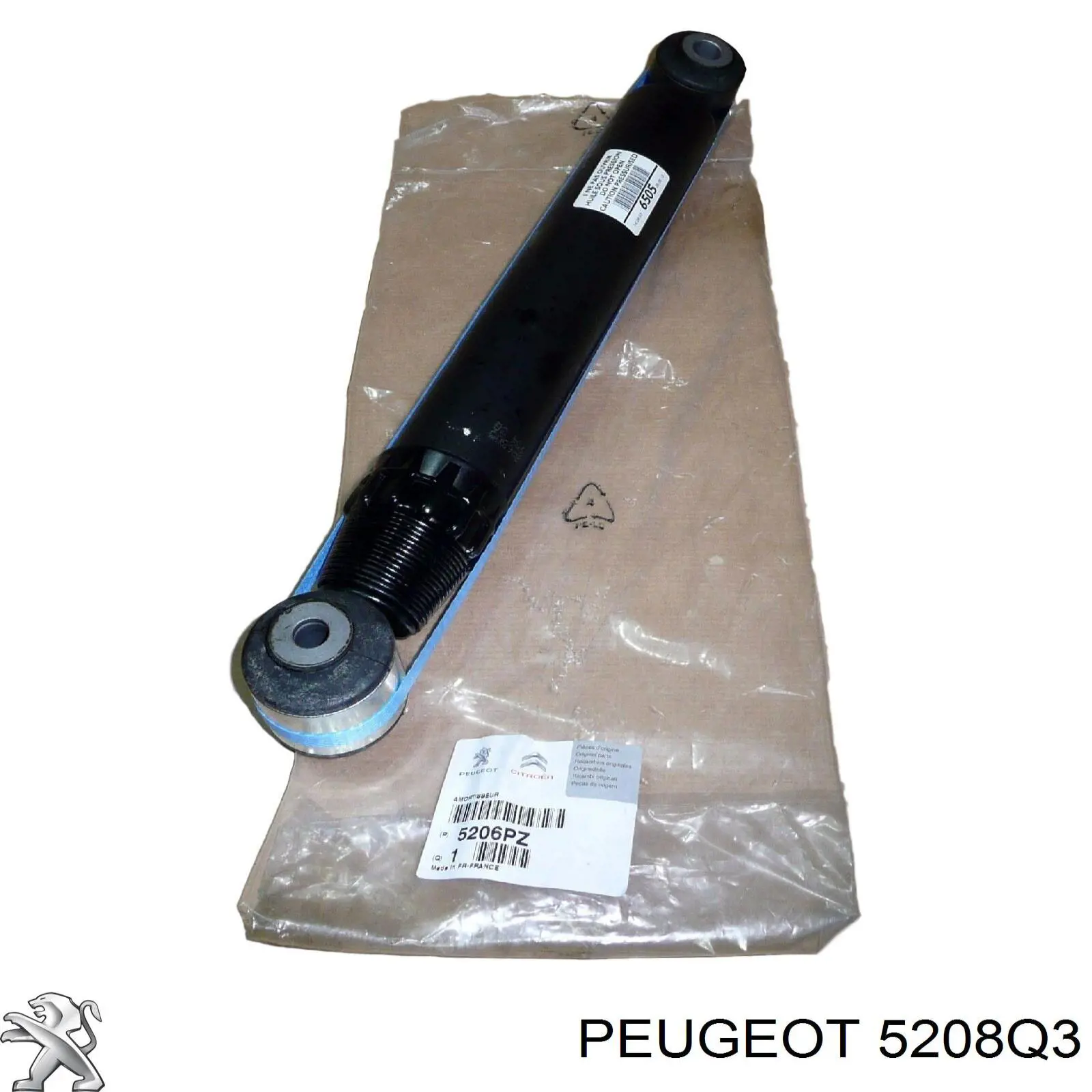 amortiguador frontal derecho Peugeot/Citroen 5208Q3