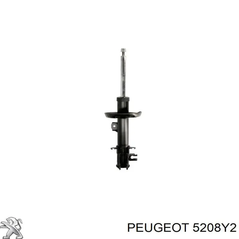 5208Y2 Peugeot/Citroen amortiguador delantero derecho