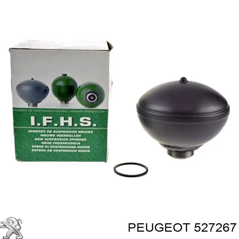 Comprar 527267 Peugeot/Citroen Esfera de amortiguación trasera