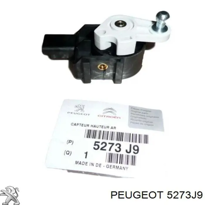 Comprar 00005273J9 Peugeot/Citroen Sensor de nivel de carrocería trasero