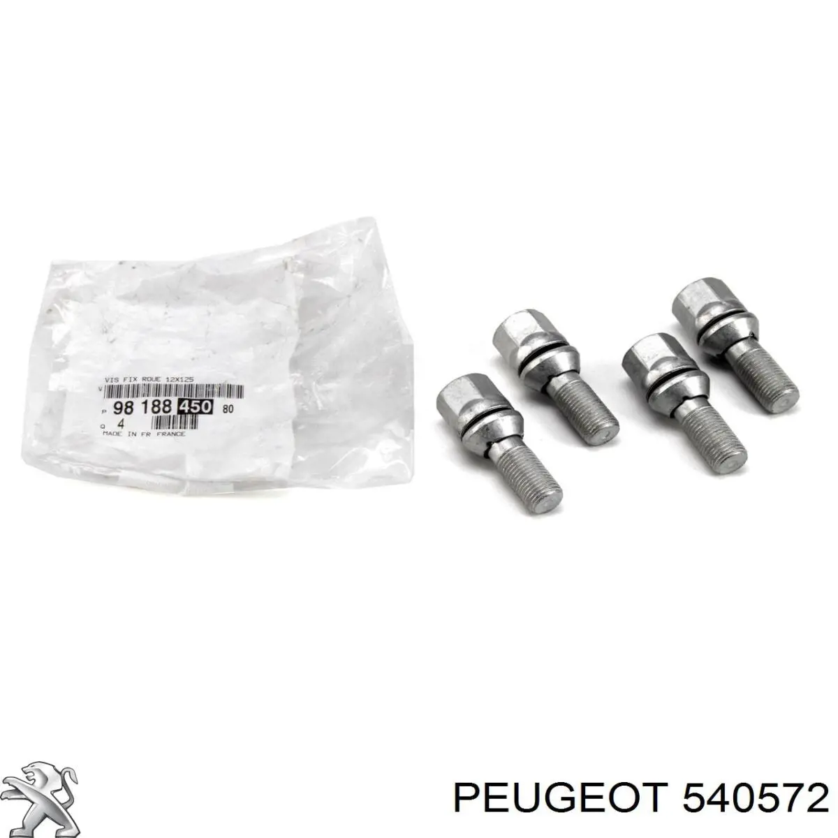 Tornillos para ruedas Peugeot/Citroen 540572 precio, desde 1,94 EUR