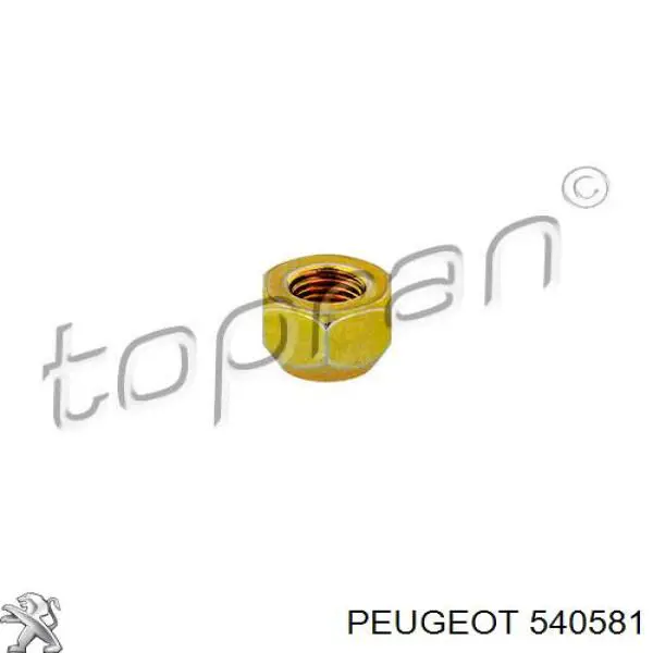 Tuercas de rueda 540581 Peugeot/Citroen