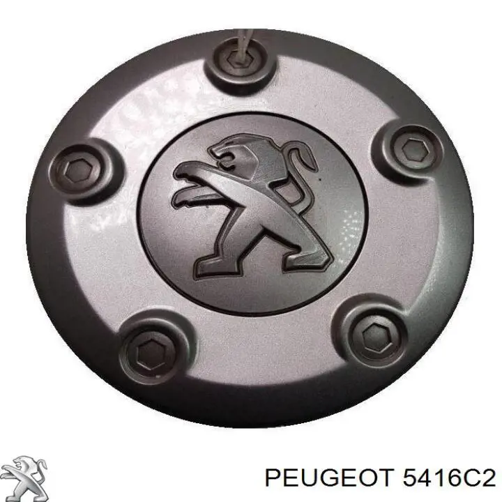 00005416C2 Peugeot/Citroen tapacubos de ruedas