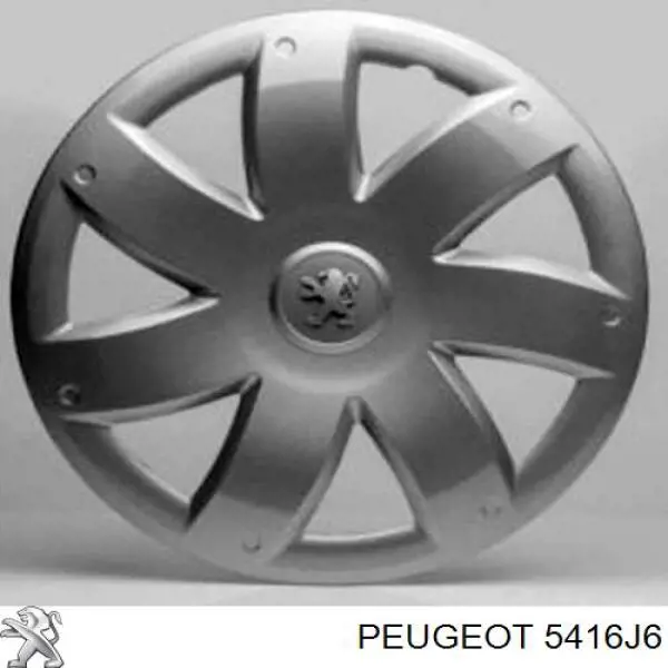 5416J6 Peugeot/Citroen tapacubos de ruedas