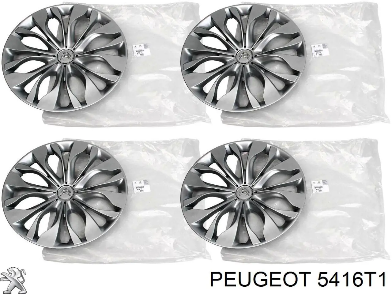 Tapacubos de ruedas Peugeot/Citroen 5416T1