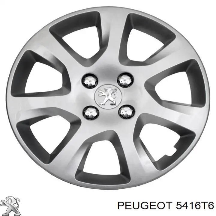 5416T6 Peugeot/Citroen tapacubos de ruedas
