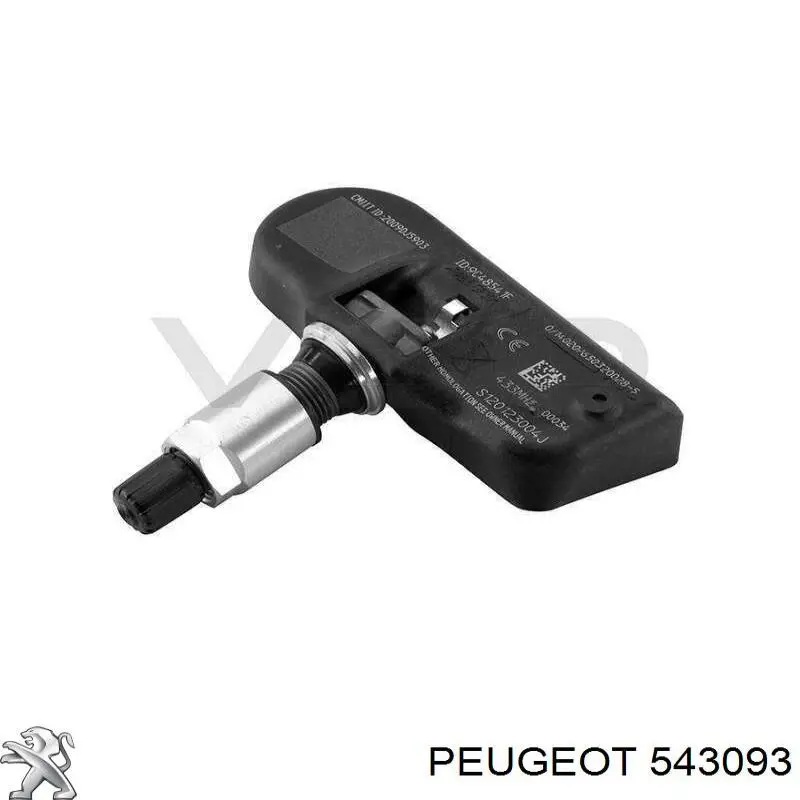 Control de presión de neumáticos Peugeot/Citroen 543093