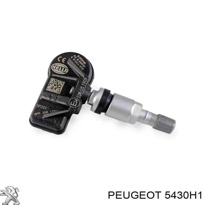 5430H1 Peugeot/Citroen sensor de presion de neumaticos