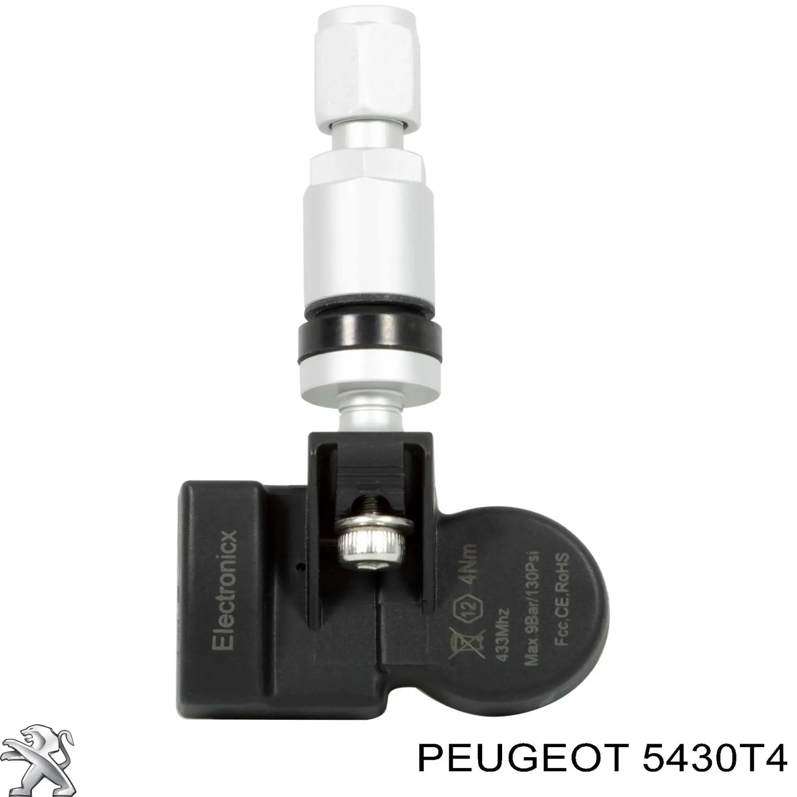 Sensor de presión de neumáticos 5430T4 Peugeot/Citroen