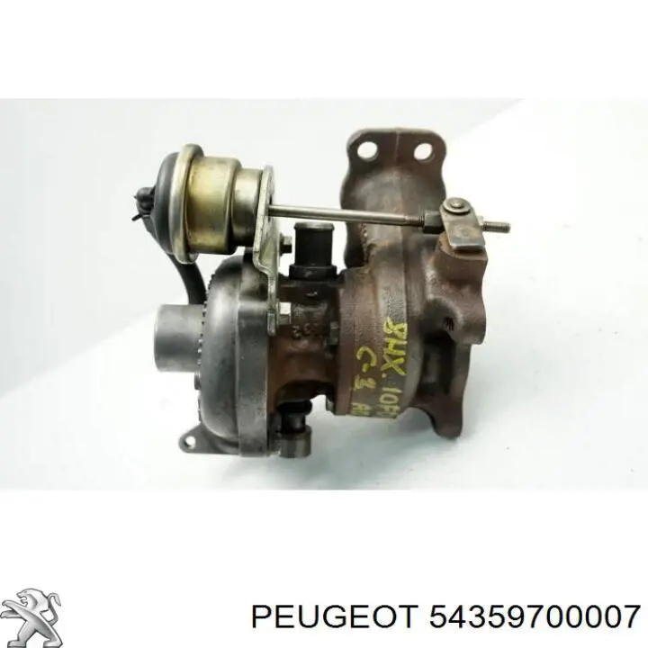 Turbocompresor 54359700007 Peugeot/Citroen