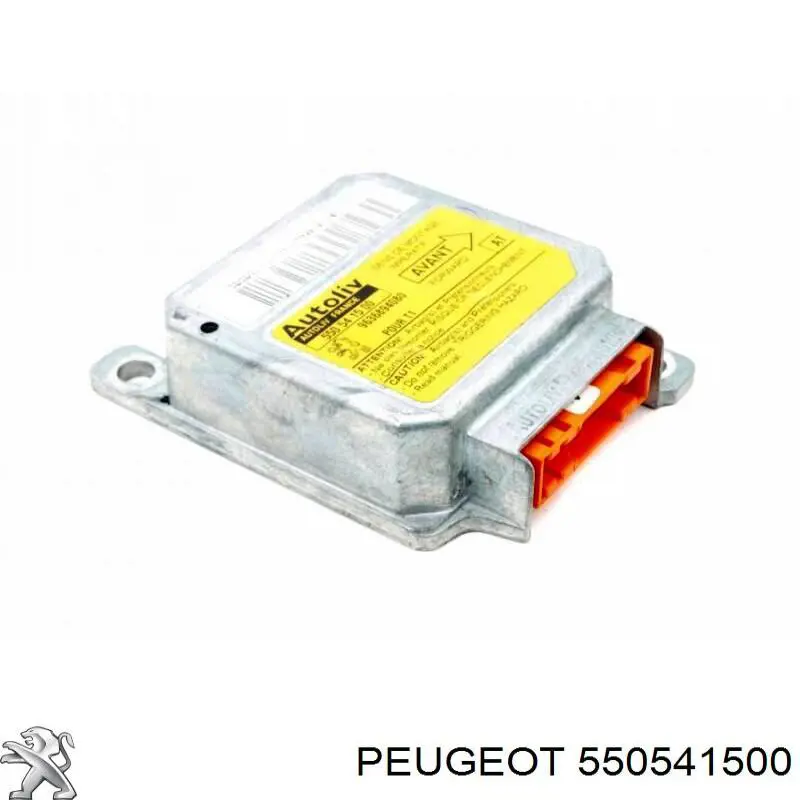 Procesador Del Modulo De Control De AIRBAG para Peugeot 206 (2A/C)