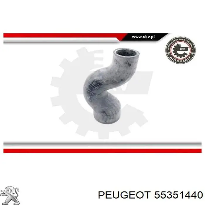 Tubo flexible de aire de sobrealimentación Opel 6302608