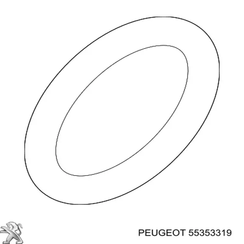 Junta del adaptador del filtro de aceite Peugeot/Citroen 55353319 precio, desde 2,90 EUR