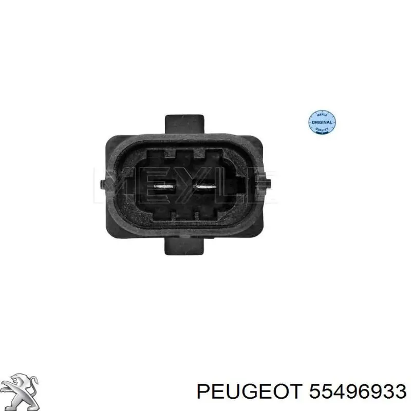55496933 Peugeot/Citroen sensor de temperatura, gas de escape, después de filtro hollín/partículas