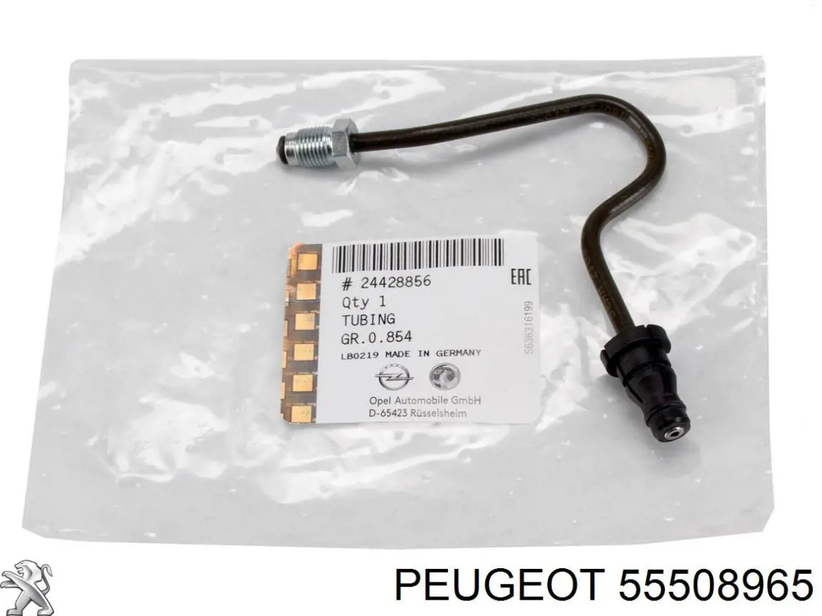 55508965 Peugeot/Citroen Cilindro receptor de embrague