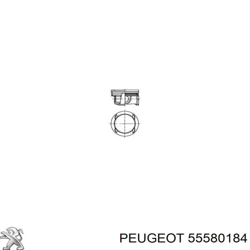 55580184 Peugeot/Citroen pistón
