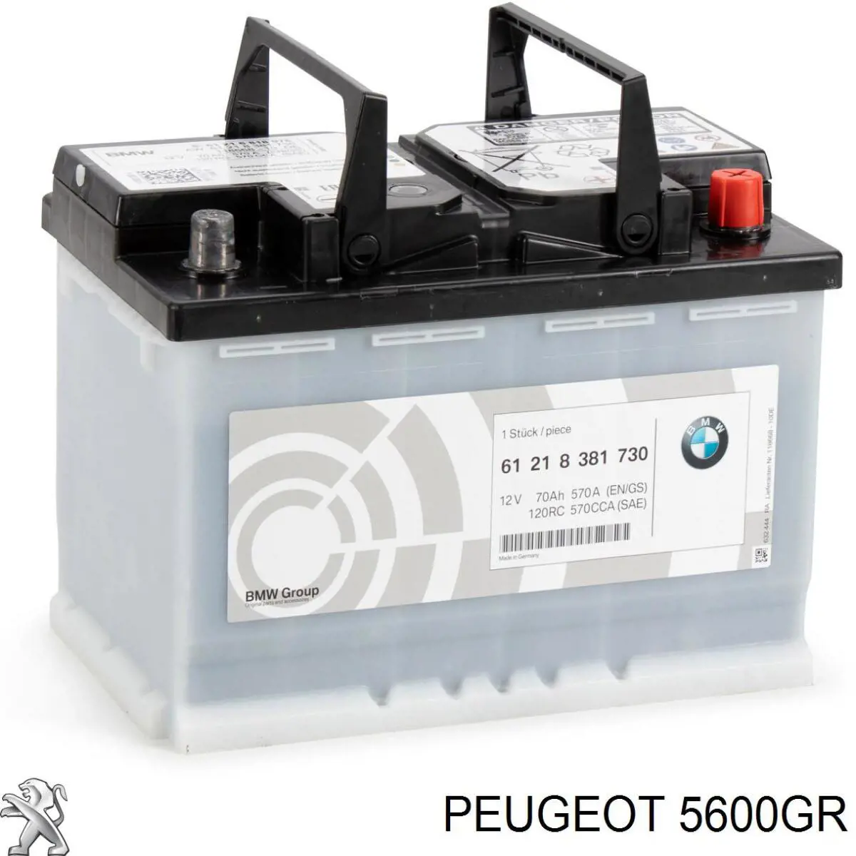 Batería de Arranque Peugeot/Citroen (5600GR)