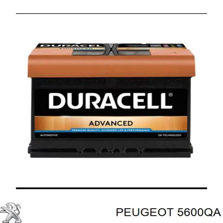 Batería de arranque Peugeot/Citroen 5600QA precio, desde 130,21 EUR