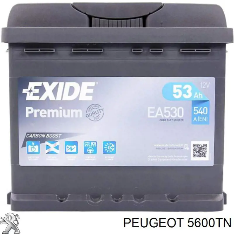 Batería 5600TN Peugeot/Citroen
