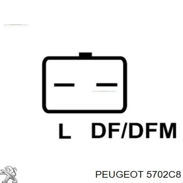 Alternador 1638094280 Peugeot/Citroen