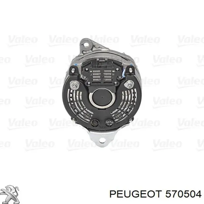 570504 Peugeot/Citroen alternador