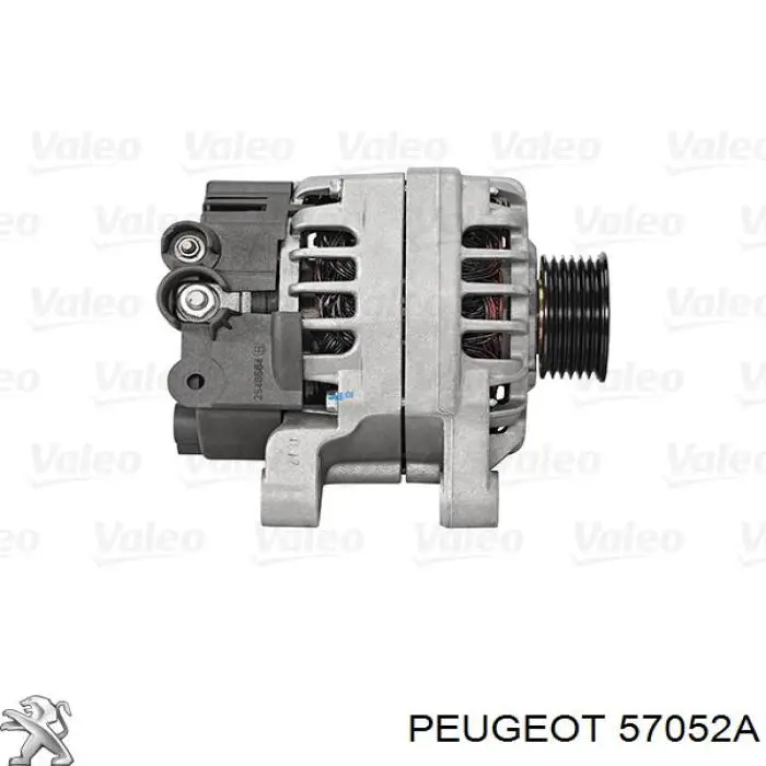 57052A Peugeot/Citroen alternador