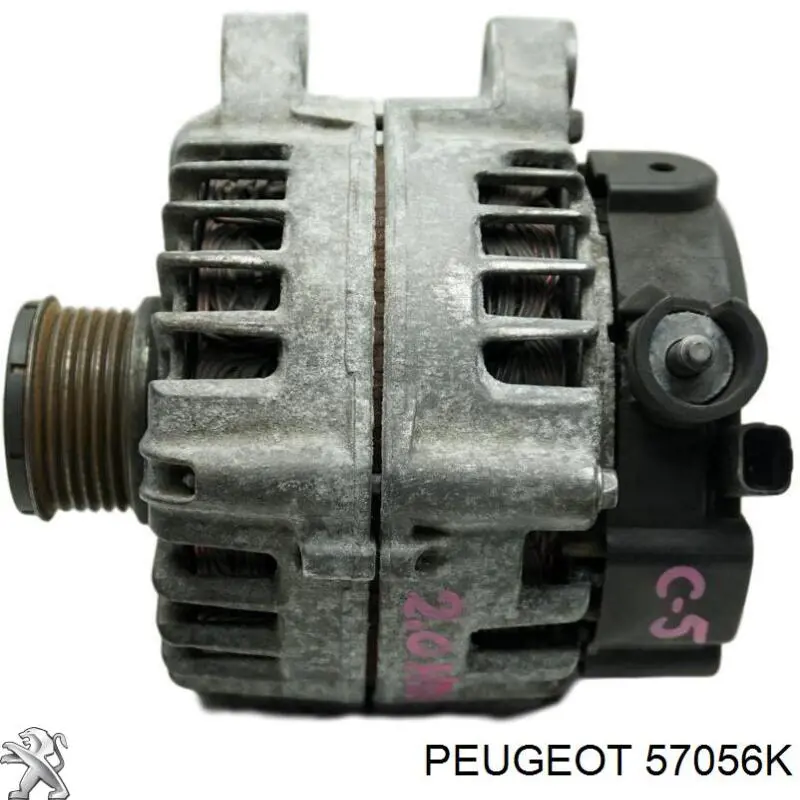 57056K Peugeot/Citroen alternador