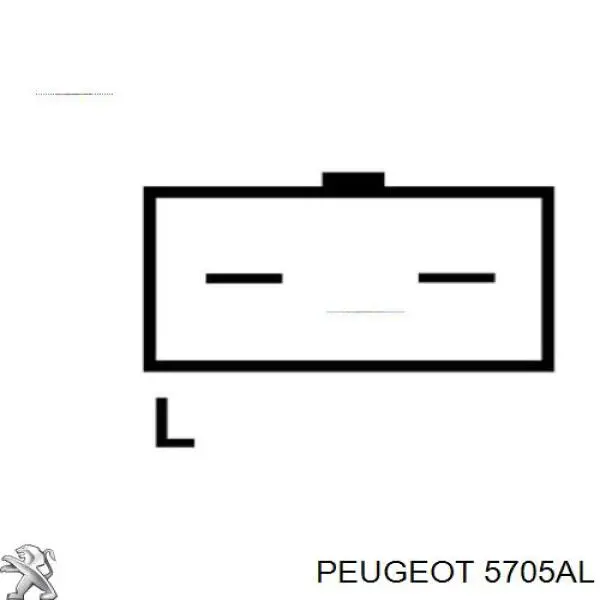 Alternador del motor Peugeot/Citroen 5705AL precio, desde 125,94 EUR