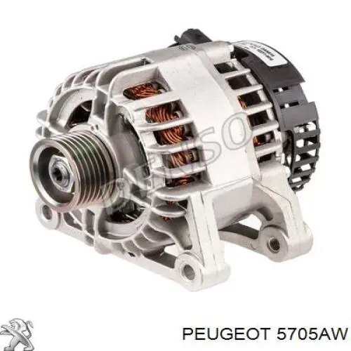 5705AW Peugeot/Citroen alternador