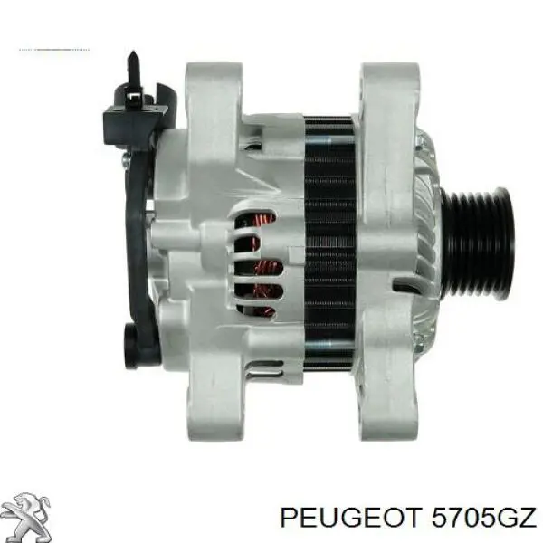 5705GZ Peugeot/Citroen alternador