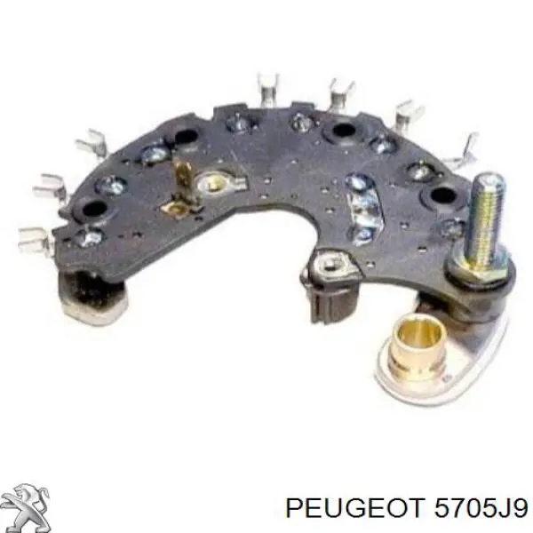 5705J9 Peugeot/Citroen alternador