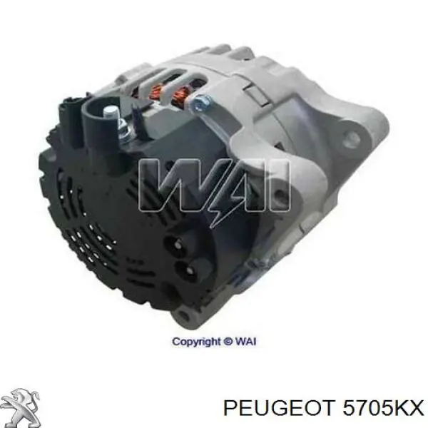 Alternador del motor Peugeot/Citroen 5705KX precio, desde 94,38 EUR