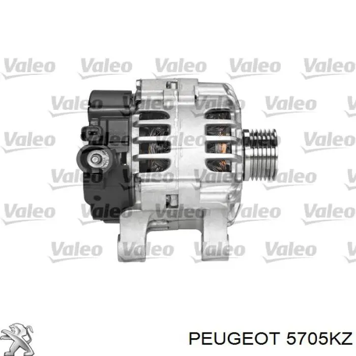 5705KZ Peugeot/Citroen alternador