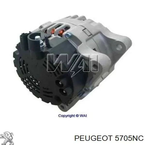5705NC Peugeot/Citroen alternador