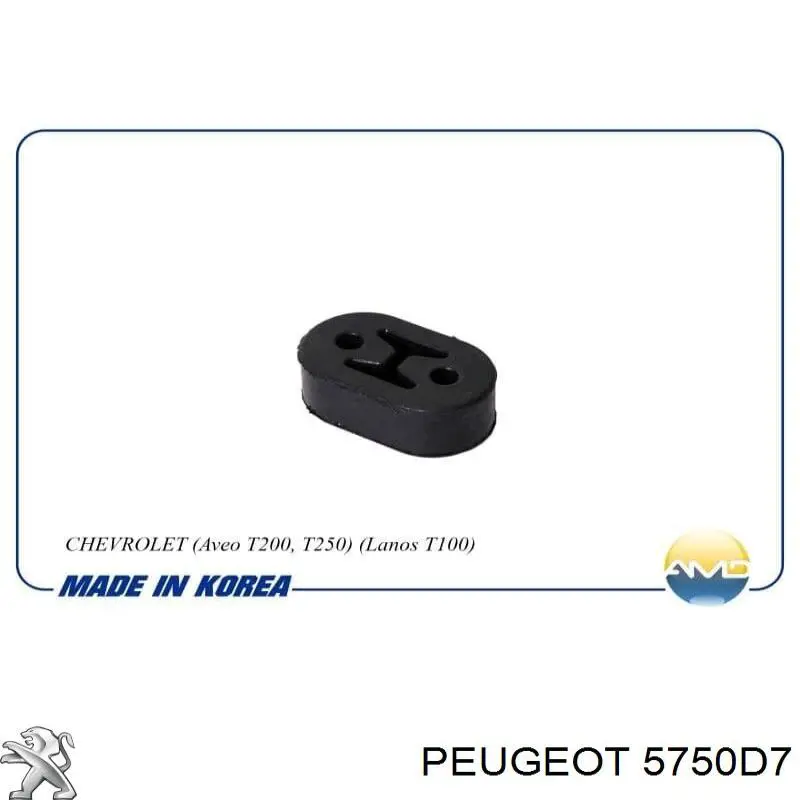 5750D7 Peugeot/Citroen correa trapezoidal