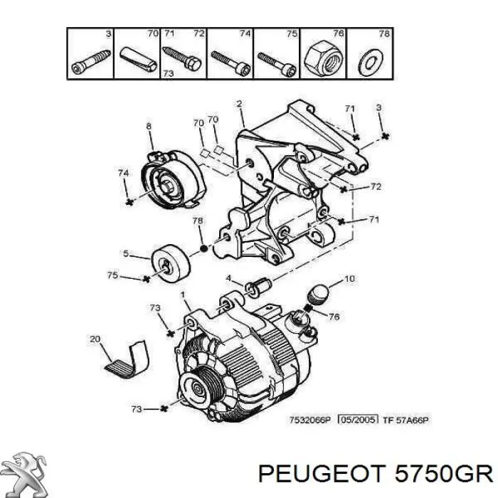 Correa trapezoidal Renault 21 S48