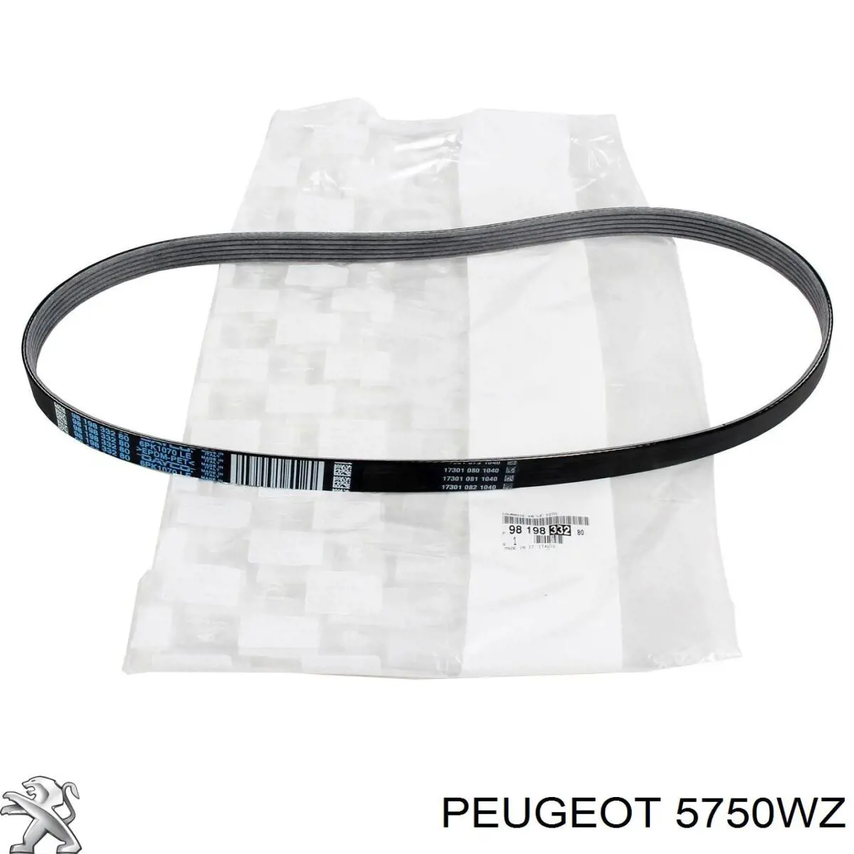 Comprar 5750WZ Peugeot/Citroen Correa trapezoidal