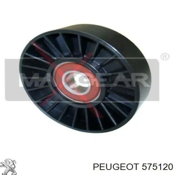 Comprar 575120 Peugeot/Citroen Polea inversión/guía, correa poli V