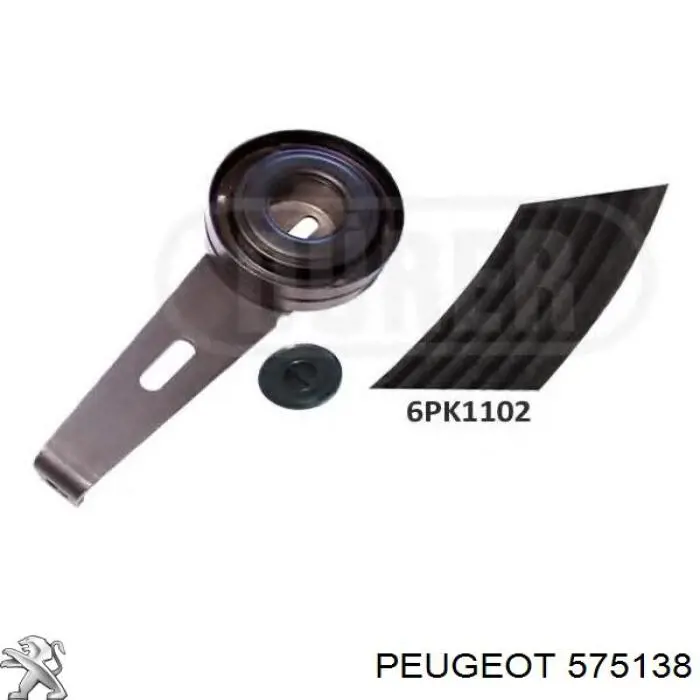 Rodillo tensor correa poli V Peugeot/Citroen 575138 precio, desde 38,05 EUR