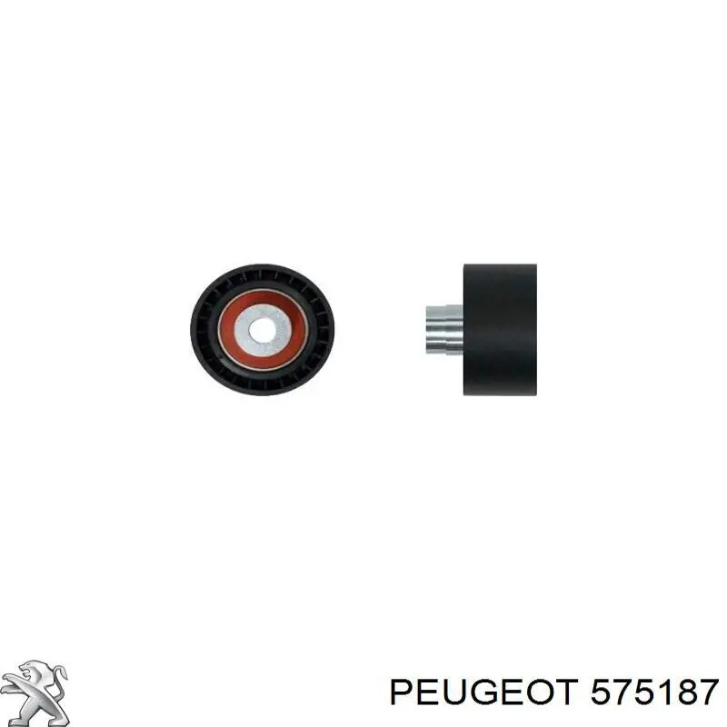 Comprar 575187 Peugeot/Citroen Polea inversión/guía, correa poli V
