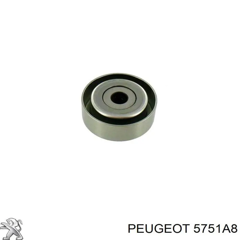 5751A8 Peugeot/Citroen polea inversión / guía, correa poli v
