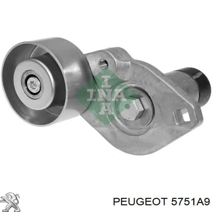 5751A9 Peugeot/Citroen tensor de correa, correa poli v
