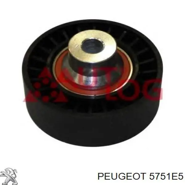 Comprar 5751E5 Peugeot/Citroen Polea inversión/guía, correa poli V